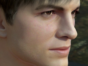 Ashton kutcher 3D Model