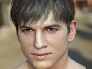 Ashton kutcher 3D Model