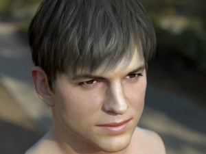 Ashton kutcher 3D Model