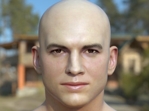 Ashton kutcher 3D Model
