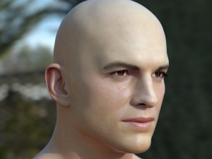 Ashton kutcher 3D Model
