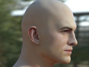 Ashton kutcher 3D Model