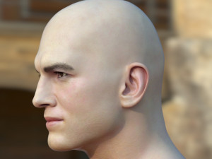Ashton kutcher 3D Model
