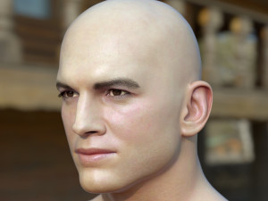 Ashton kutcher 3D Model