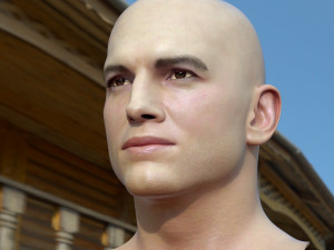 Ashton kutcher 3D Model