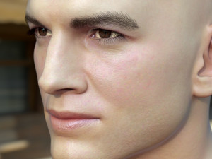 Ashton kutcher 3D Model