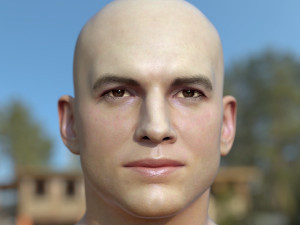 Ashton kutcher 3D Model