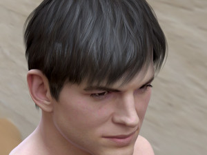 Ashton kutcher 3D Model