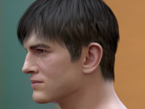 Ashton kutcher 3D Model
