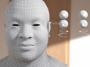 Joseph head male 3Dモデル