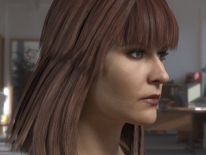 Woman head photorealistic female v3 Modelo 3D