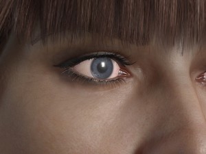 Woman head photorealistic female v3 Modelo 3D