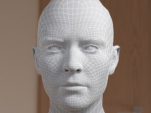 Woman head photorealistic female v3 Modelo 3D