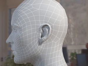 Woman head photorealistic female v3 Modelo 3D