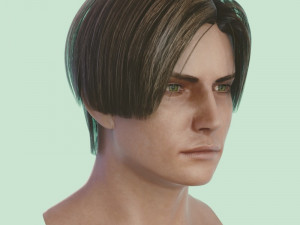 Human head male v6 3D Model