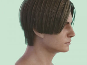 Human head male v6 3D Model