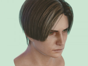 Human head male v6 3D Model