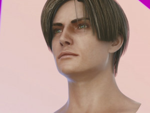 Human head male v6 3D Model