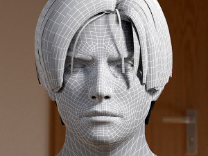 Human head male v6 3D Model