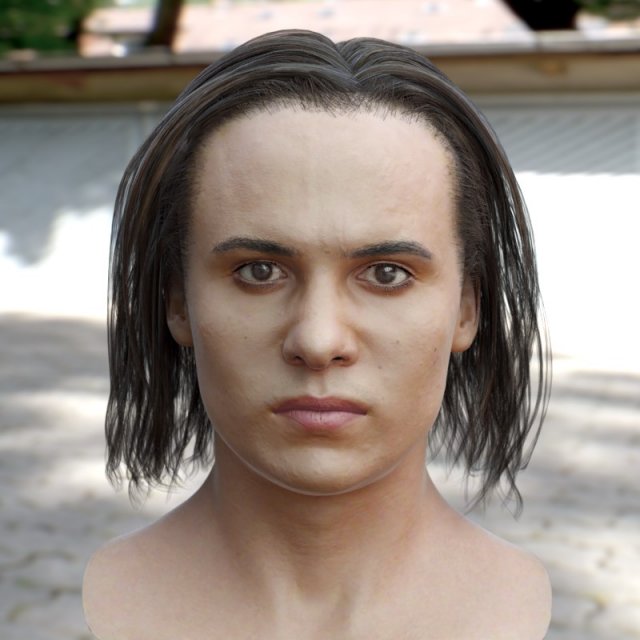 Frank dillane 3Dモデル .c4d .max .obj .3ds .fbx .stl .blend 