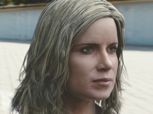 Kim dickens madison clark head Model 3D
