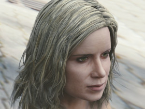 Kim dickens madison clark head Model 3D