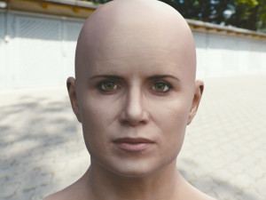 Kim dickens madison clark head Model 3D