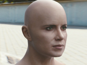 Kim dickens madison clark head Model 3D