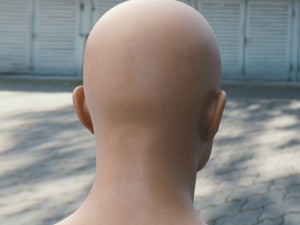 Kim dickens madison clark head Model 3D