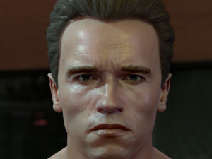 Arnold schwarzenegger head 3D Model