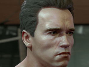 Arnold schwarzenegger head 3D Model