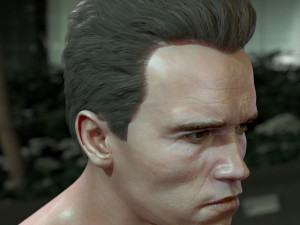Arnold schwarzenegger head 3D Model
