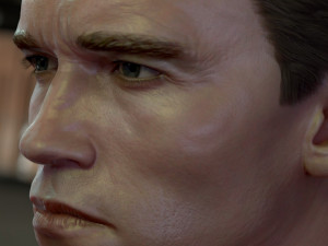 Arnold schwarzenegger head 3D Model