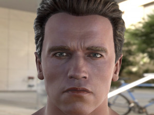 Arnold schwarzenegger head 3D Model