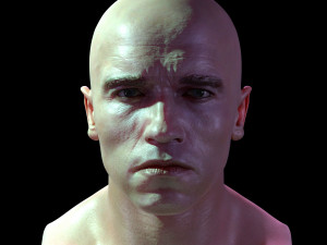 Arnold schwarzenegger head 3D Model