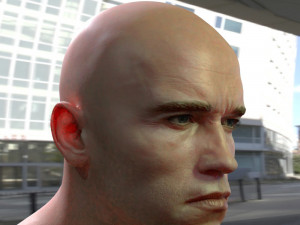 Arnold schwarzenegger head 3D Model
