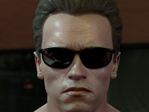 Arnold schwarzenegger head 3D Model
