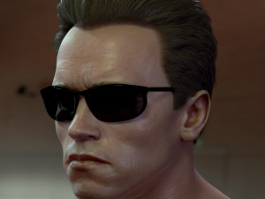 Arnold schwarzenegger head 3D Model