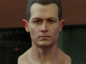 Robert patrick t1000 3Dモデル