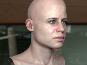 Sarah connor linda hamilton 3D-Modell