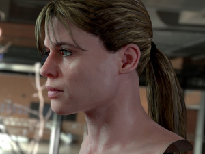 Sarah connor linda hamilton 3D-Modell