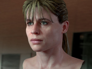 Sarah connor linda hamilton 3D-Modell