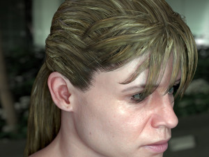 Sarah connor linda hamilton 3D-Modell