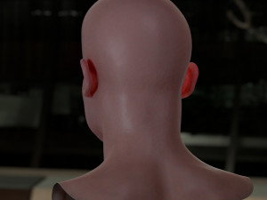 Sarah connor linda hamilton 3D-Modell