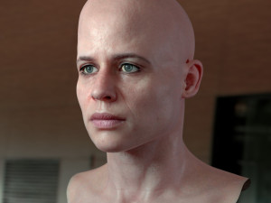 Sarah connor linda hamilton 3D-Modell