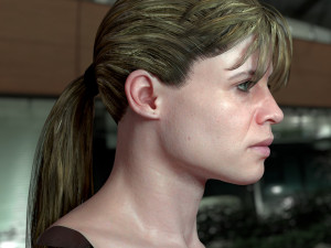 Sarah connor linda hamilton 3D-Modell