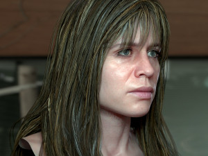 Sarah connor linda hamilton 3D-Modell