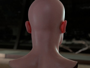 Sarah connor linda hamilton 3D-Modell