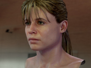Sarah connor linda hamilton 3D-Modell