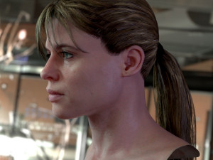 Sarah connor linda hamilton 3D-Modell